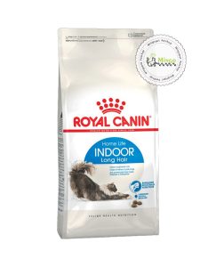 غذای خشک گربه خانگی مو بلند رویال کنین (2 کیلوگرم) | Indoor Long Hair