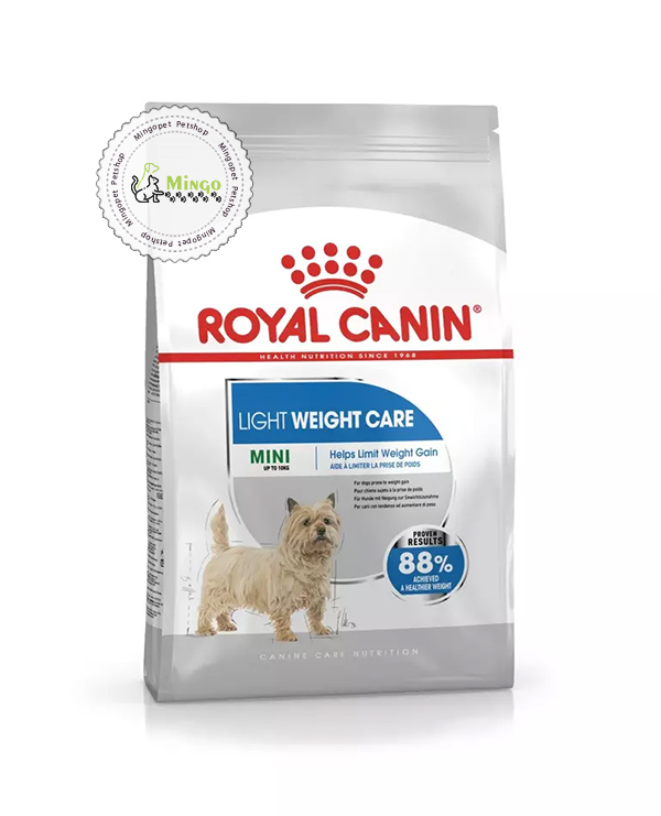 غذای خشک سگ رویال کنین مدل مینی لایت ویت LIGHT WEIGHT CARE MINI