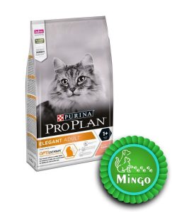 غذای خشک گربه بالغ با سالمون اپتی درما (1.5 کیلوگرم) | Proplan Adult Cat Elegant Optiderma Salmon
