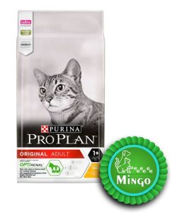 غذای خشک گربه بالغ با گوشت مرغ اپتی رنال (1.5 کیلوگرم) | Proplan Original Adult Cat Optirenal Chicken