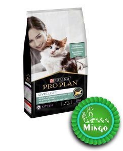 غذای خشک گربه نوزاد زیر یکسال با گوشت بوقلمون - لایو کلیر (1.4 کیلوگرم) | Proplan Liveclear Kitten Turkey