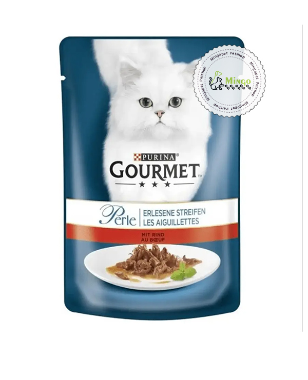 پوچ گربه بالغ طعم گوشت گاو