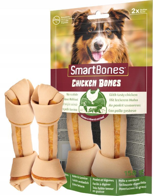 اسنک استخوان اسمارت بونز-2عدد | (Medium Bones)SmartBones