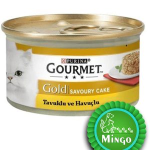گورمت کیک گوشت مرغ و هویج 85 گرم | Purina Gourmet Gold Cake - Chicken & Carrot 0.85 gr
