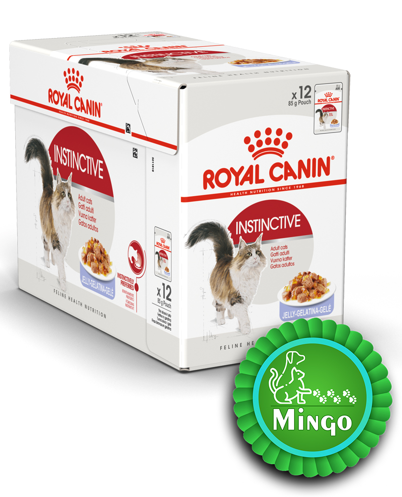 پوچ گربه بالغ (ژل) رویال کنین(بسته 12 عددی) | Instinctive In Jelly Pouch