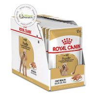 پوچ سگ بالغ پودل رویال کنین (بسته 12 عددی) | Royal Canin Poodle Pouch