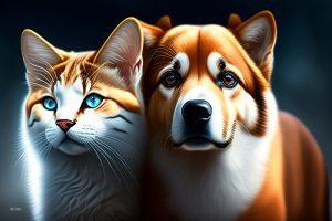 فرق غذای خشک سگ و گربه