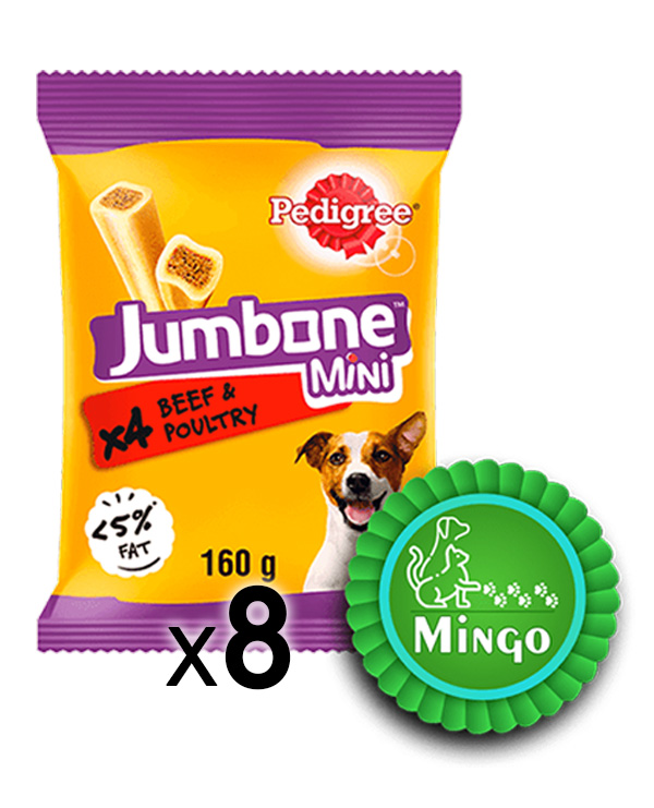 غذای تشویقی سگ پدیگری 160 گرمی بسته بندی 6 عددی