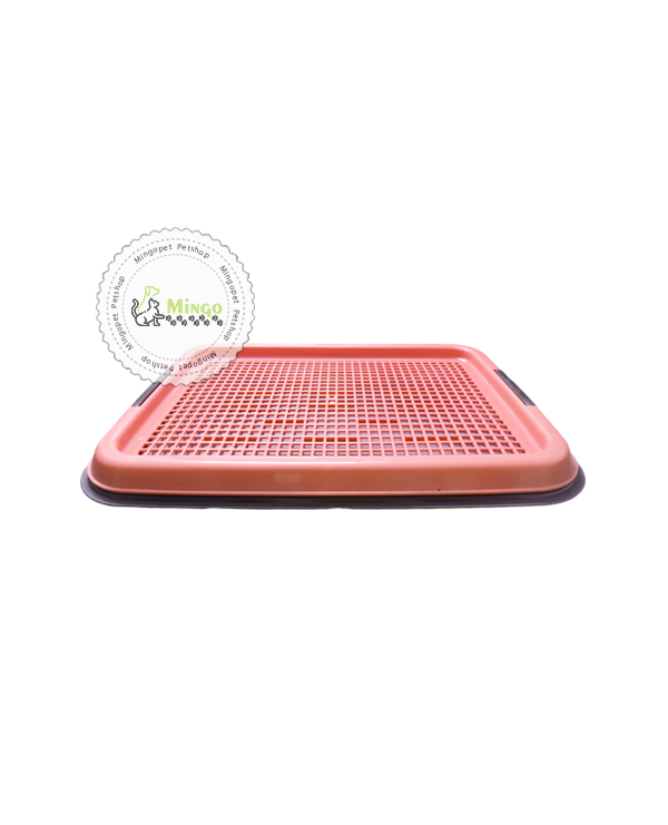 سینی ادرار سگ سایز کوچک رنگ صورتی