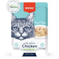 پوچ گربه ونپی طعم مرغ و ماهی کاد