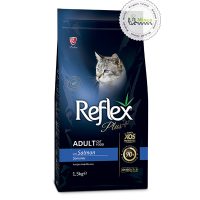 غذای خشک گربه رفلکس پلاس با طعم ماهی سالمون (1.5 کیلوگرم)