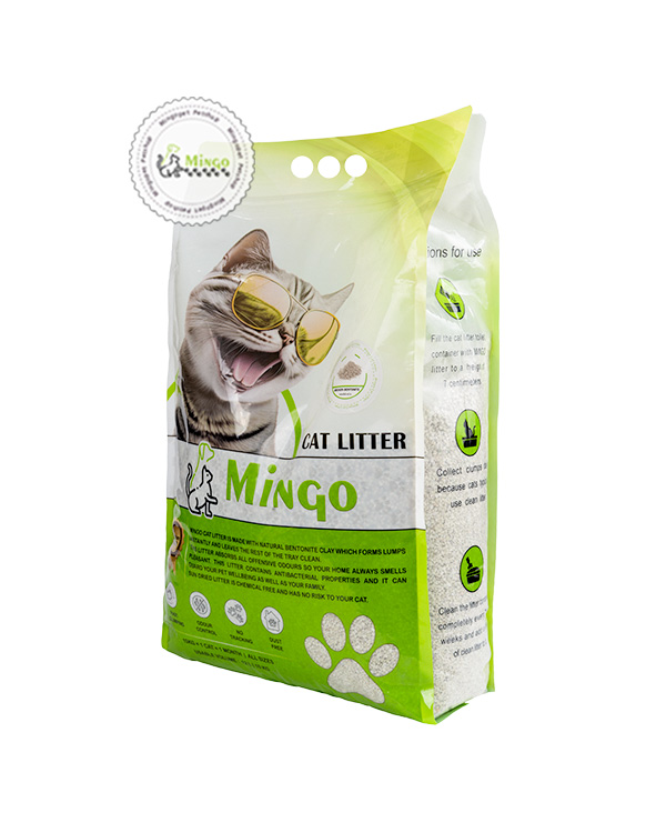 خاک گربه مینگو مدل دانه شکسته