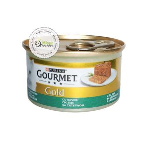 گورمت پته گربه طعم خرگوش | Gourmet Gold Pate With Rabbit