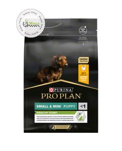 غذای سگ پاپی نژاد کوچک با گوشت مرغ (3 کیلوگرم) | Purina Proplan Mini Puppy Chicken