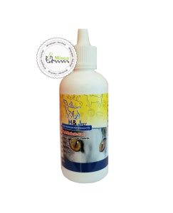 محلول تمیز کننده چشم سگ و گربه اچ اند جی پت مدل Antimicrobial (۶۰ میلی‌لیتر)