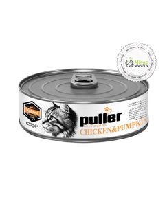 کنسرو نچرال گربه پولر با طعم مرغ و کدو حلوایی (۱۲۰ گرم)