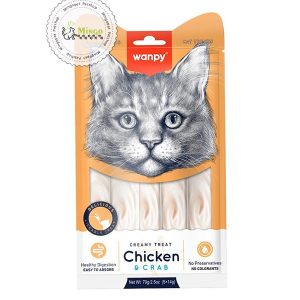 بستنی گربه ونپی با طعم مرغ و خرچنگ (انگلیسی نویس)